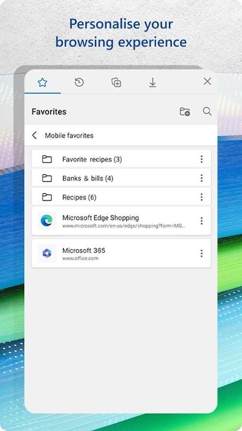 Microsoft Edge screenshot
