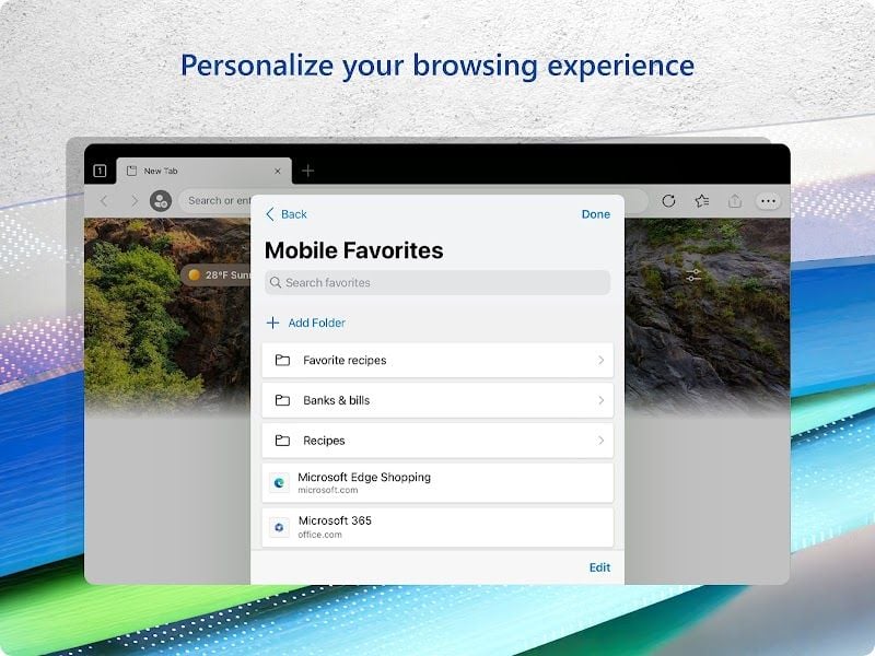 Microsoft Edge screenshot