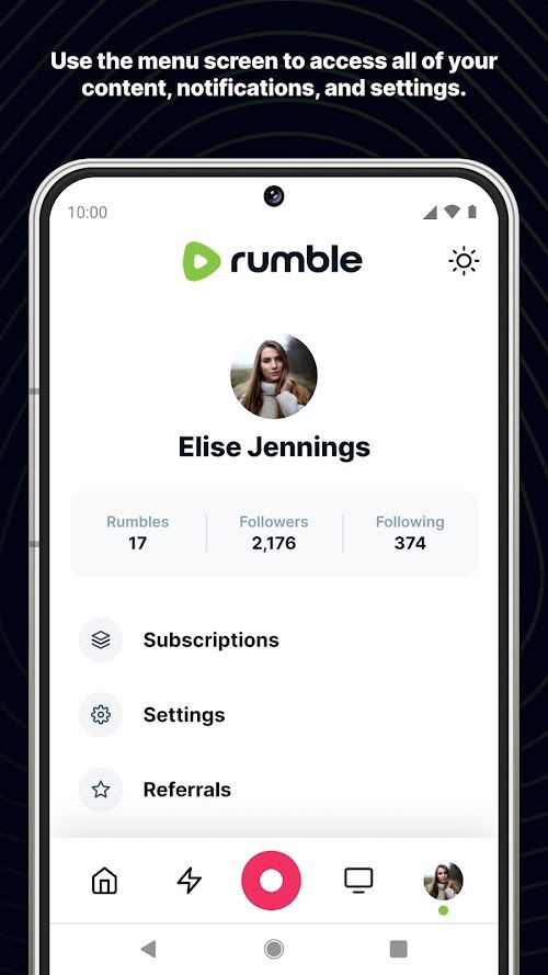 Rumble screenshot