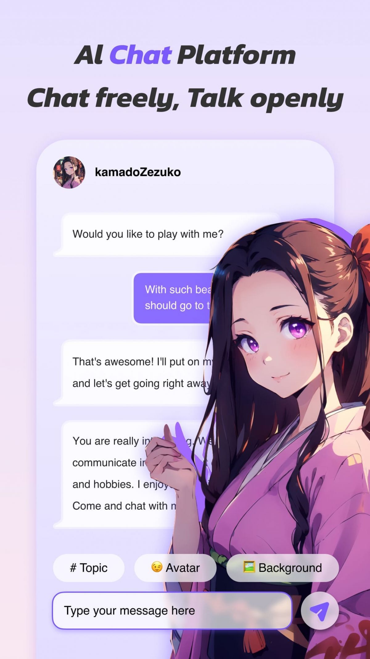 Anime Art - AI Art Generator screenshot