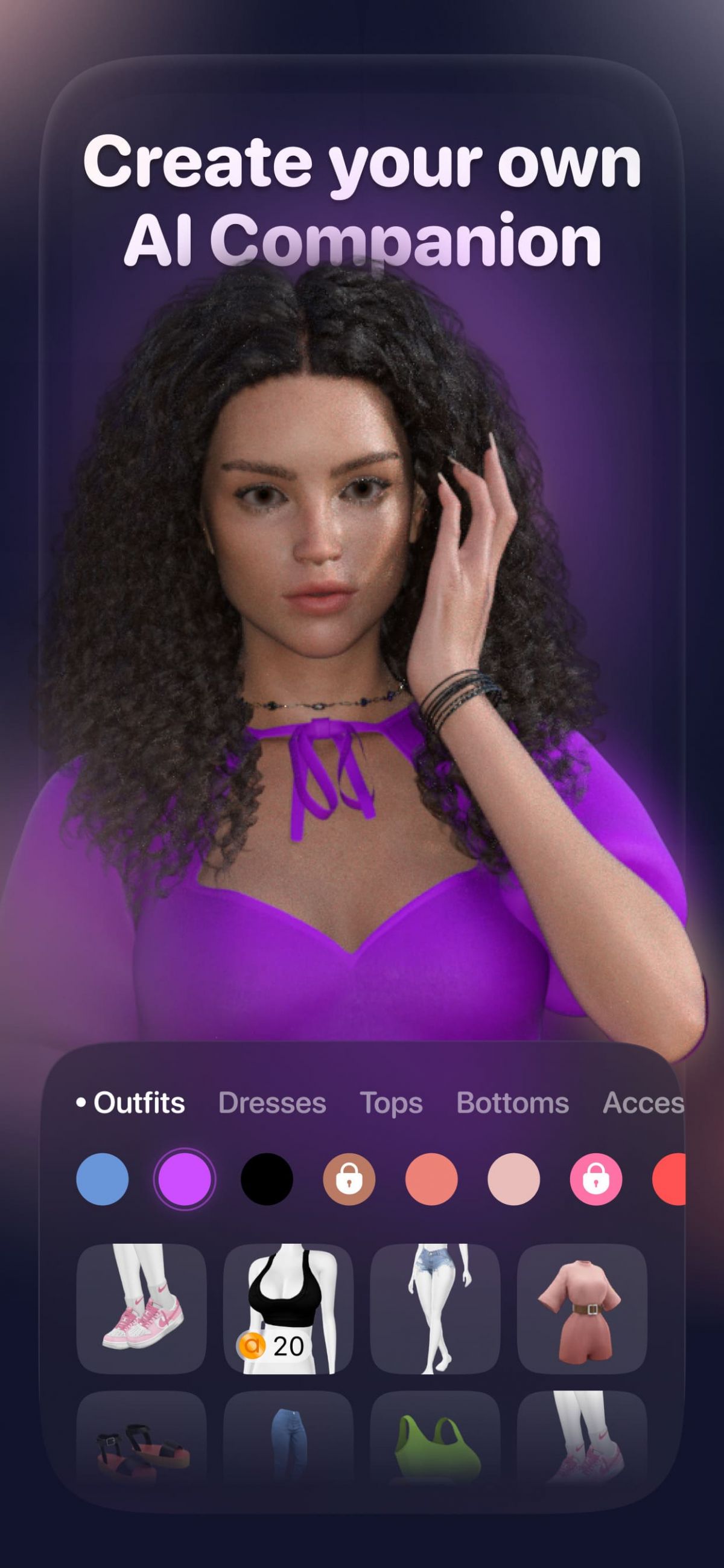 Anima: AI Friend Virtual Chat screenshot