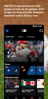MLB screenshot