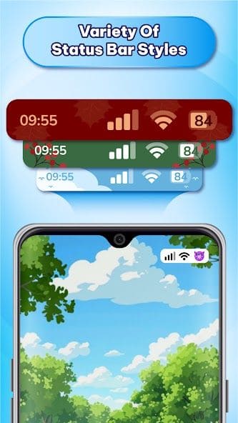 Emoji Battery Widget screenshot